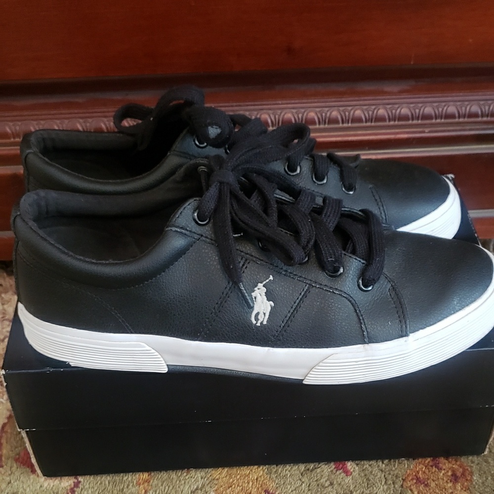 Leather Polo Sneakers